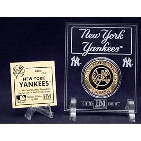 Collectible Gold Coin New York Yankees