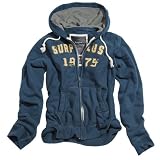 Hochwertige Kapuzenjacke mit Zipper, Royal Navy Blau, Gr��en: S-XXL
