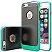 Caseology Frostback for iPhone 6S Case (2015) / iPhone 6 Case (2014) - Frost Clear - Mint Turquoise