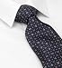 Info/Buy Pure Silk Floral Pattern Tie with Stain Defence;