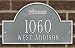 Minnesota Vikings Pewter and Silver Personalized Address Plaque