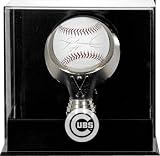 Wall Mountable MLB Gold Ring Baseball Logo Display Case