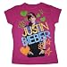 JUSTIN BIEBER - FELT PEN REMIX - YOUTH GIRLS T-SHIRT (Youth 10/12)
