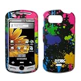EMPIRE Paint Splatter Design Snap-On Cover Case for Samsung Moment M900