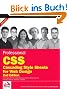 Professional CSS: Cascading Style Sheets for Web Design (Wrox Professional Guides)
