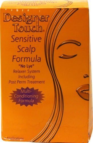 Designer Touch Sensitive Scalp Relaxer Kit (Pack of 2) by Designer Touch