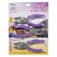 Darice,1201-15 Value Pack Hole Punches in 3 Shapes