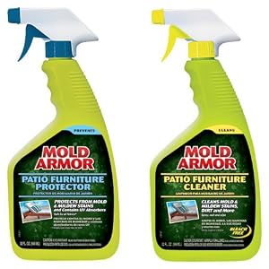 Mold and Mildew Cleaner And Blocker Set For Patio Furniture