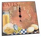 French Retro Chic Design 8" Wall Clock - Pates Oeufs Frais