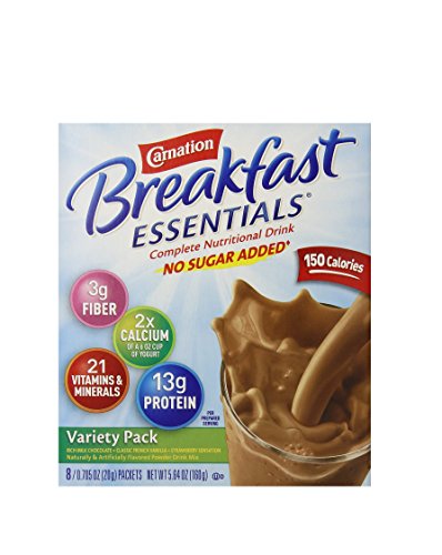 Carnation Instant Breakfast No Sugar Added Variety Pack 8pk from Nestle