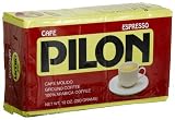 Pilon Espresso 100 % Arabica Coffee, 10-Ounce Bricks (Pack of 4)