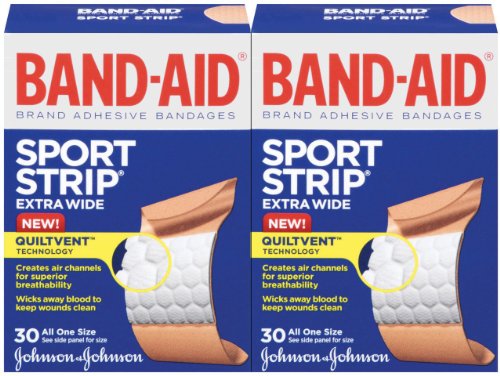 Band-Aid Sport Strip, Extra Wide 30 ea