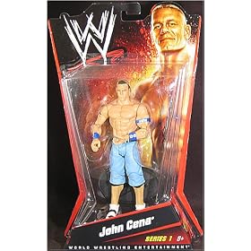 WWE Series 1 John Cena Wrestling Action Figure Toy by Mattel