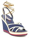 KORS by Michael Kors Freesia Navy Blue wedges
