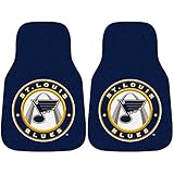 FANMATS NHL St Louis Blues Nylon Face Carpet Car Mat