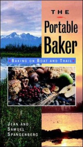 the portable baker baking on boat and trail