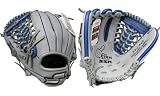 <少年軟式左投げグラブ>SSK エエヤンIII オールラウンド用 シルバー×ブルー 2008NEWモデル サイズJ4L EEJ343-9560-R