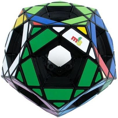 Hollow Megaminx Dodecahedron Magic Cube Black 90Mm Height Twist Games Empty Heart Puzzle