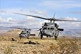 Produkt-Bild: Poster / Kunstdruck Zwei HH-60 Pavehawk Hubschrauber in der Gr&ouml;&szlig;e (BxH): 90 x 60 cm