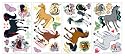 RoomMates RMK1160SCS Horseland Peel & Stick Appliques