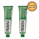 Proraso Classic Shaving Cream With Eucalyptus Oil Tubes - 2 Pack