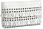 Betsey Johnson We're Just Frilled Clutch,White,one size
