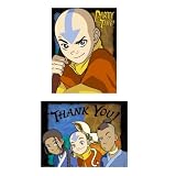 Avatar 8 Invitations and 8 Thank You Postcards