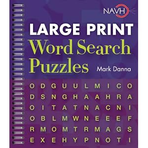 Large Print Word Search Puzzles