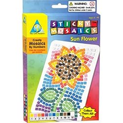 SUNFLOWER STICKY MOSAICS by The Orb Factory [Toy]
