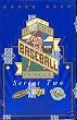 1993 Upper Deck Two Baseball Card Unopened Hobby Box (Jeter RC)