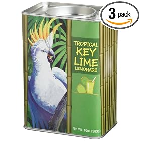 McSteven's Tropical Key Lime Lemonade, 10-Ounce Tins (Pack of 3)