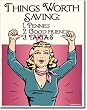 Save the Tatas - Worth It Metal Tin Sign 12.5"w X 16"h