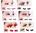 Bundle Monster New Make Up Deluxe Party Feather False / Fake Glamour Eyelashes 6 Pairs