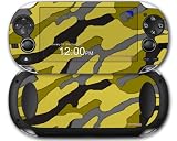 Sony PS Vita Skin Camouflage Yellow by WraptorSkinz