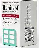 51GnqQGRrlL. SL160  Habitrol Nicotine Gum 2mg Mint 96 Pieces Buy 1 Box or MORE!