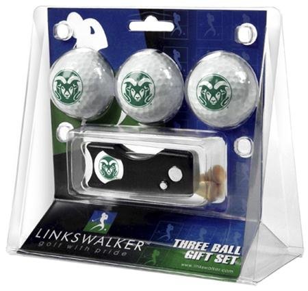 Colorado State Rams Csu Ncaa Spring Action 3 Golf Ball Gift Packs