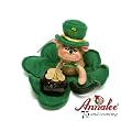 3" Shamrock Mouse By Annalee