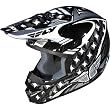 Fly Racing Kinetic Flash Adult Off-Road Motorcycle Helmet - Silver/Black/White