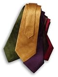 Boy's Solid Chevron Tie