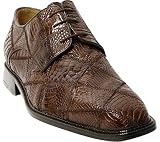 Belvedere Men's Mario Exotic Shoes,Brown Alligator,11 M US