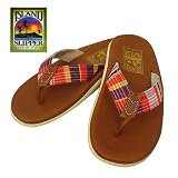Island Slipper【アイランドスリッパ】サンダル　PT202 Navy Plaid (並行輸入品)