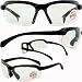 C2 Matte Black Framed Bifocal ANSI Z87.1+ Safety Glasses C2 BIFOCAL DIOPTERS: 1.75 CLEAR Lenses
