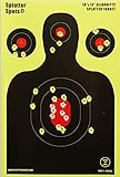 12" X 18" Silhouette Splatter Spots Targets 10, 25, 50 100 Packs See Your Hits Instantly
