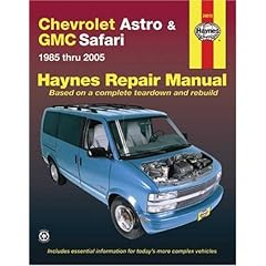 【クリックで詳細表示】Chevrolet Astro ＆ GMC Safari： 1985 thru 2005 (Haynes Repair Manual)： Ken Freund， Max Haynes： 洋書