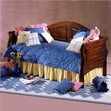 Hillsdale Bedford Solid Wood Daybed in Cherry Finish with Suspension Deck