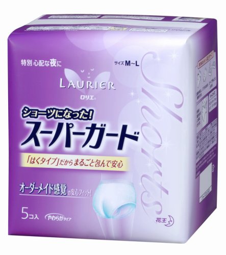ロリエショーツになった！スーパーガード 5コ入