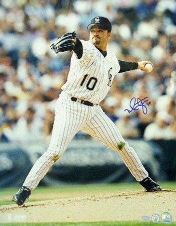 Buy Mike Hampton Colorado Rockies 16x20 Autographed Photograph by Mounted Memories