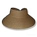 San Diego Hat Company UPF 50+ Roll Up Wide Brim Sun Visor Hat - Ultra Braid