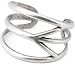 Lucky Brand Peace Cuff Silver-Tone Bracelet
