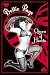 Bettie Page (Queen of Hearts, Kneeling) Art Poster Print - 24" X 36"